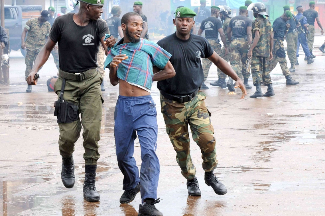 Répression des médias en Guinée : neuf journalistes arrêtés lors d'une manifestation
